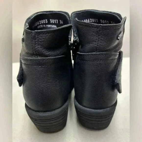 Fly London Yock Leather Wedge Ankle Boots Size 36/5.5-6 US - Picture 2 of 8